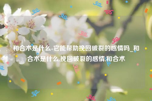 和合术是什么-它能帮助挽回破裂的感情吗_和合术是什么,挽回破裂的感情,和合术